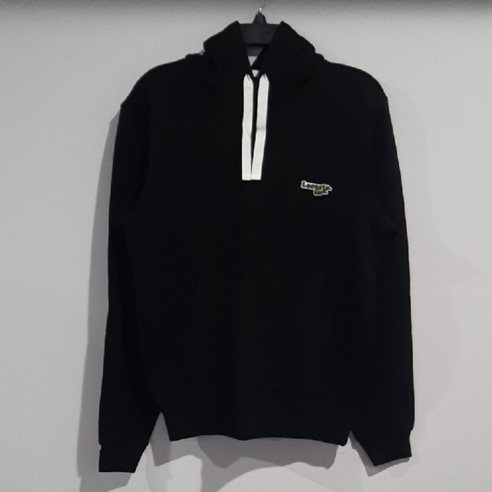 Lacoste Black Hoodie Sweater